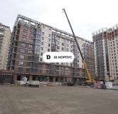 Ход строительства дома Литер 2, уч. 1642 в ЖК Парк Победы 2 -