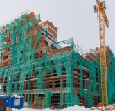 Ход строительства дома 1 в ЖК Риваят -