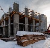 Ход строительства дома 3.1, секция D в ЖК Квартал на Горького -