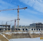 Ход строительства дома 5 в ЖК Золотая рыбка -