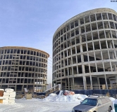 Ход строительства дома секция 1 в ЖК Звезды -