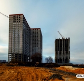 Ход строительства дома 14 в ЖК Парк Патриот -