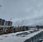 Ход строительства дома 74 в ЖК Радужные дворы -