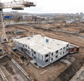 Ход строительства дома 5.1, 1 этап в ЖК Классика -