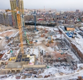 Ход строительства дома 5 в ЖК Univers (Универс) -