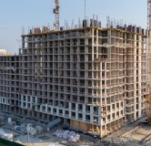 Ход строительства дома Экологичный (ГП-19) в Микрорайон Домашний -