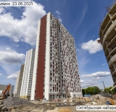 Ход строительства дома корпус 2.5 в ЖК Октябрьская Набережная -