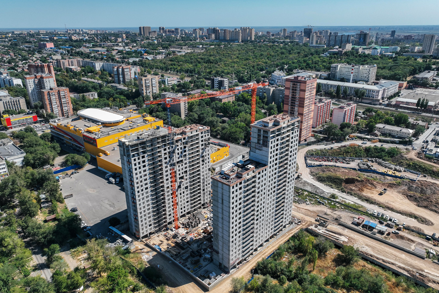 Подведены строительные итоги за август в Ростове-на-Дону - фото 1