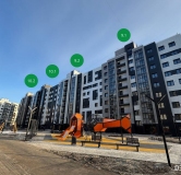 Ход строительства дома 10, секция 10.1, 10.2 в ЖК Авиатоr -