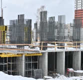 Ход строительства дома 8 в ЖК Космос -