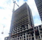 Ход строительства дома № 1 в ЖК Никитин -