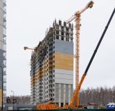 Ход строительства дома № 2, корпус 21 в ЖК Горизонт -