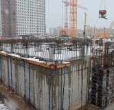 Ход строительства дома 5 в ЖК Новое Измерение -