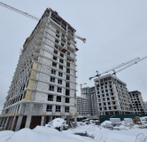 Ход строительства дома 58, 3 этап в ЖК Премьер-квартал на Набережной -