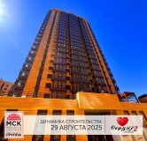 Ход строительства дома Литер 1 в ЖК Сердце Ростова 2 -