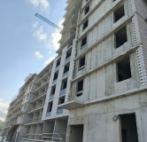Ход строительства дома 1 в ЖК River Park -