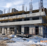 Ход строительства дома 10/1, 2 этап в ЖК Парад Планет -