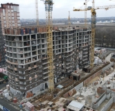 Ход строительства дома Литер 17 в ЖК Вересаево -