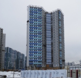 Ход строительства дома 270 в ЖК Огни залива -