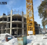 Ход строительства дома 8 в Клубный дом Мэйсон (my Maison) -