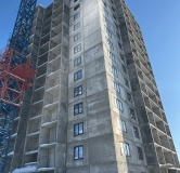 Ход строительства дома 1 в ЖК Акварели на Высоте -