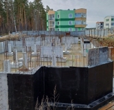 Ход строительства дома 25 в ЖК Лесная Сказка -