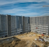 Ход строительства дома 14 в ЖК Манхэттен -