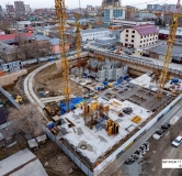Ход строительства дома 1 в ЖК Citatum -