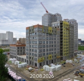 Ход строительства дома 6 к2, ГП-12 (2 этап) в ЖК Айвазовский (Айвазовский City) -