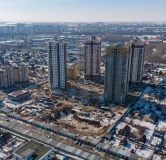 Ход строительства дома секция 2а,2б,2в в ЖК Астон. Шесть звёзд -