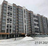 Ход строительства дома 1 в ЖК СМАРТ квартал Пряничная слобода -