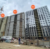 Ход строительства дома 23 в ЖК Авиатоr -