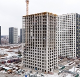 Ход строительства дома № 117, корпус 12 (4А) в ЖК Фатера -