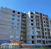 Ход строительства дома 2 в ЖК Флэт168 -