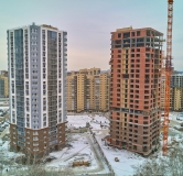 Ход строительства дома 7 в ЖК Ньютон -