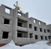 Ход строительства дома 1 в ЖК Сокол -