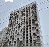 Ход строительства дома 1 в ЖК Гагарин Парк -