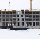 Ход строительства дома 3 в ЖК Солнечный (Эталон) -