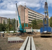 Ход строительства дома 196, 3 этап в ЖК Академия (ACADEMIA) -