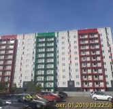 Ход строительства дома 2 в ЖК Вишневая Горка -