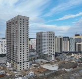 Ход строительства дома 12 в ЖК 12 квартал -
