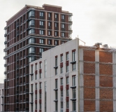 Ход строительства дома секция 1.3 в ЖК 19/56. Кварталы Телецентра -