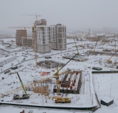 Ход строительства дома 10, корпус 3 в ЖК Остров-сад -