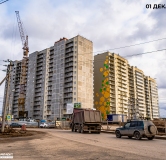 Ход строительства дома 4, 3 этап в ЖК Медовый -