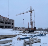 Ход строительства дома литера 2 в ЖК Атмосфера -