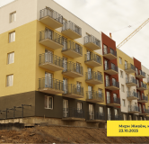 Ход строительства дома № 1, квартал 6.2 в ЖК Живём -