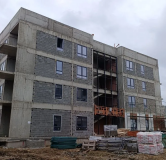 Ход строительства дома Литер 3 кв 9.1 в ЖК Усадьба Гостагаевская -