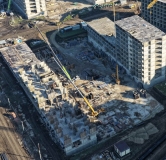 Ход строительства дома Литер 32 в ЖК Народные Кварталы -