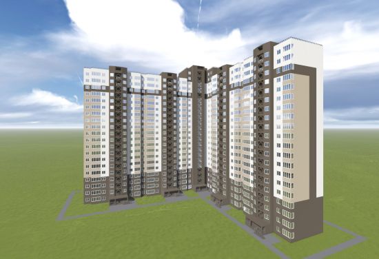 Дом 12, секция 3 в ЖК Академ Риверсайд (ACADEM Riverside)