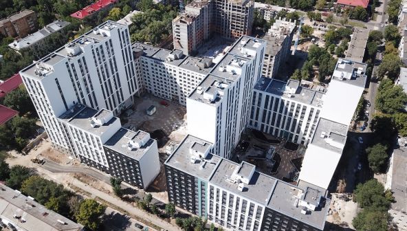 В ЖК “Панова Парк” в Самаре завершается устройство зимних садов